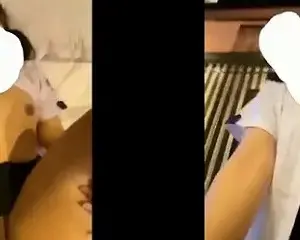 Bé kính cận cosplay mèo con dâm đãng – Viet69