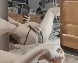 Clip sex tự quay thủ dâm trước gương – Cliphot69