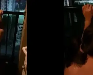 Doggy em ngoài ban công chung cư – Viet69