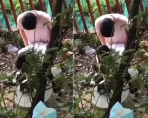 Bắt gặp hai bạn trẻ đang vật lộn ngoài công viên – Viet69