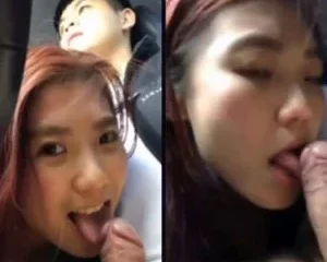 Đang chạy xe mà em cứ thò đầu qua bú cặc – Viet69