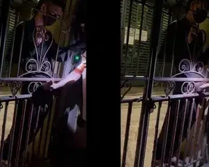 Độc lạ thanh niên bạo nhất năm đứng cổng nhà người yêu chờ em ra quay tay – Viet69