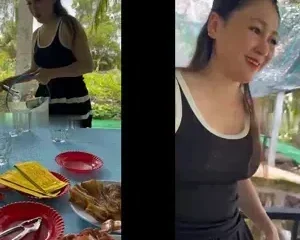 Em nhân viên quán nhậu cho khách vạch quần sờ bướm – Viet69