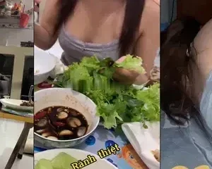 Em sinh viên mời về phòng ăn cơm rồi ăn em luôn – Checker Pita – Viet69