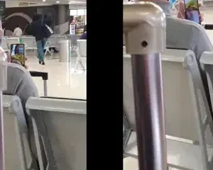 Trong lúc chờ máy bay bác trai video call về xem bác gái show bưởi – Viet69