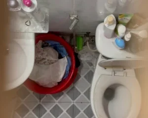 Quay lén chị hàng xóm tắm vú đẹp vãi chưởng